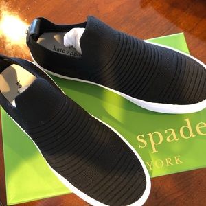 Kate Spade Gerard knitted fabric slip on sneakers